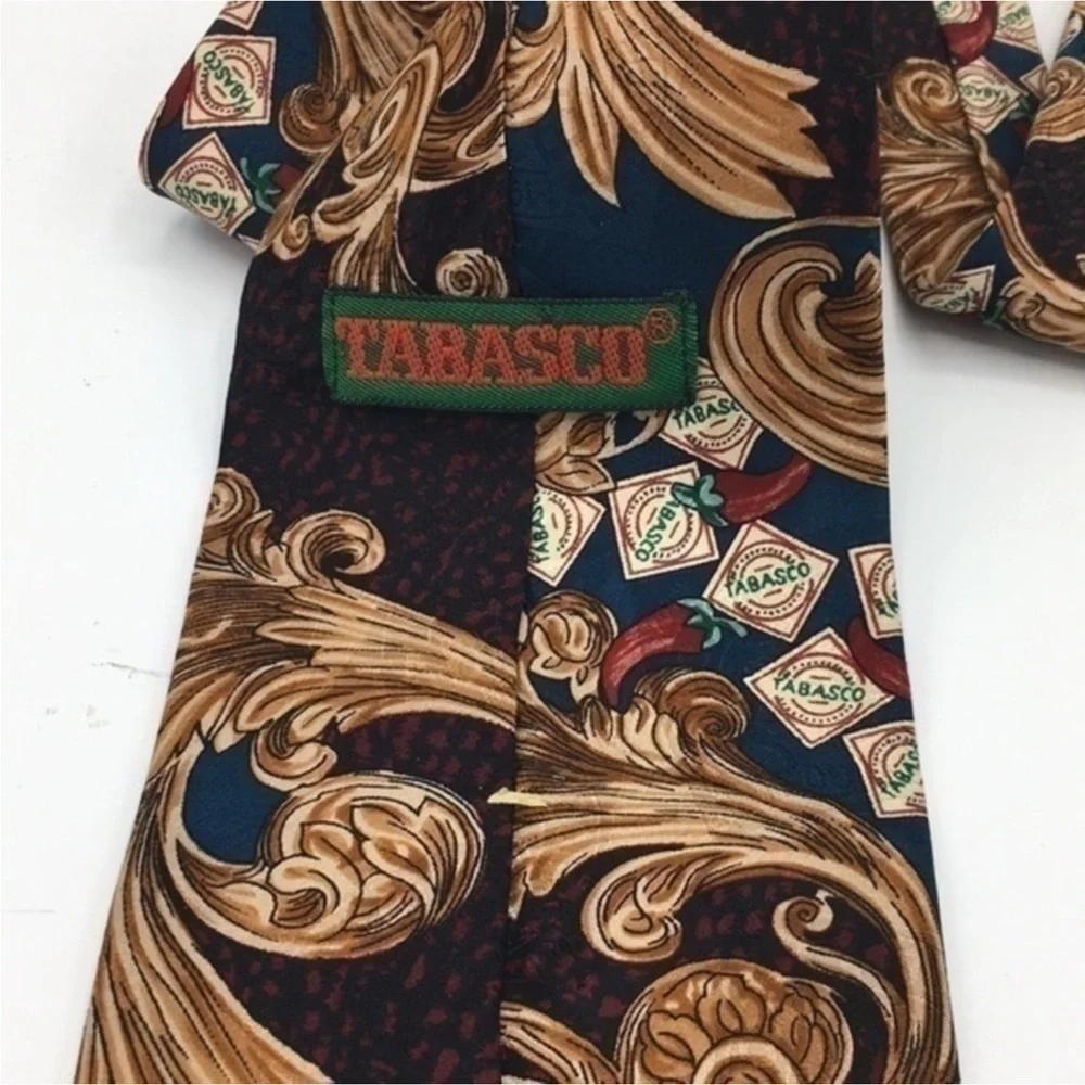 TABASCO red chili pepper tie